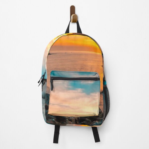 Item preview,    Cute colourful blue sea or ocean or blue water at sunset design designed and sold by BEAUTY ⭐⭐⭐⭐⭐.