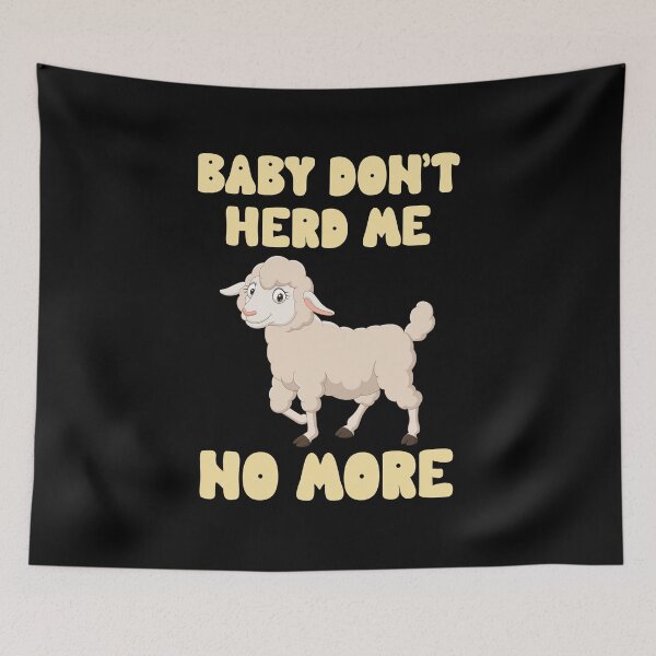Item preview, Baby Dont Heard Me No More Funny Lyric Pun designed and sold by PunnyLyrics.
