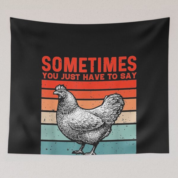 Item preview, Say Cluck It and Walk Away designed and sold by cassidyu.