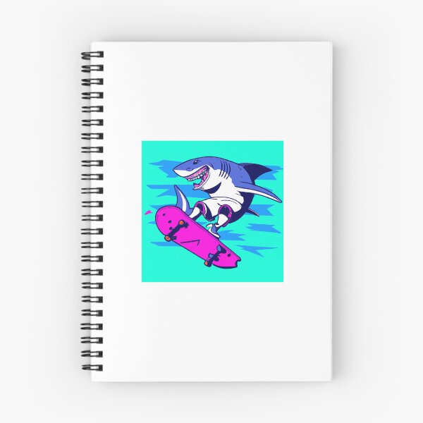 Item preview, Skateboarding Shark  designed and sold by Gravosaurus Rex.