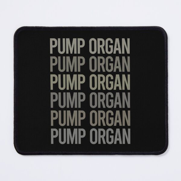 Item preview, Gray Text Art Pump Organ designed and sold by TartSpiderWeb.
