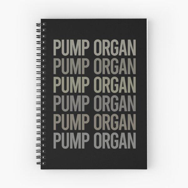 Item preview, Gray Text Art Pump Organ designed and sold by TartSpiderWeb.