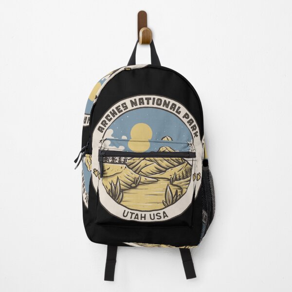 Item preview, Arches National Park Vintage Mountain Path designed and sold by JordanHolmes.