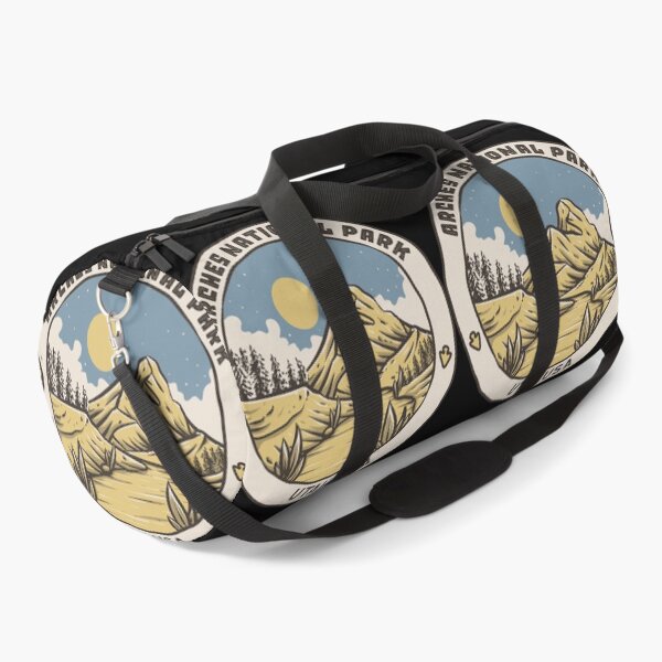 Item preview, Arches National Park Vintage Mountain Path designed and sold by JordanHolmes.