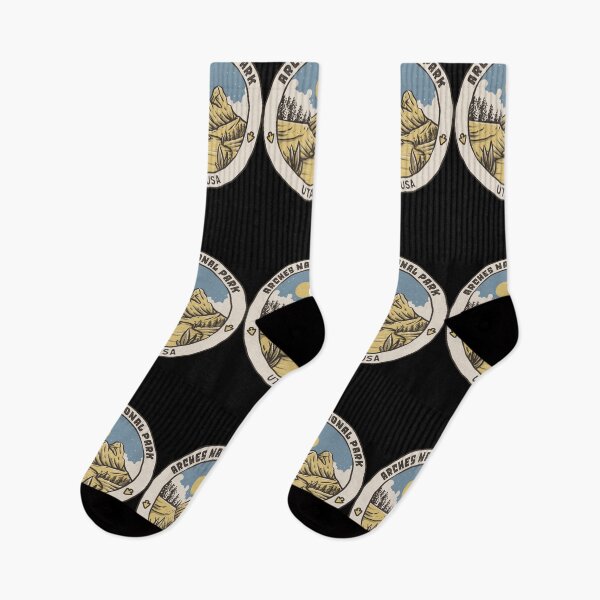 Item preview, Arches National Park Vintage Mountain Path designed and sold by JordanHolmes.