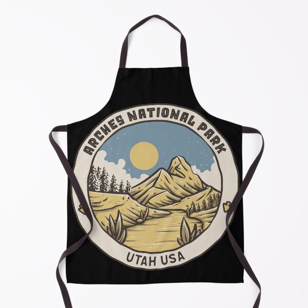 Item preview, Arches National Park Vintage Mountain Path designed and sold by JordanHolmes.