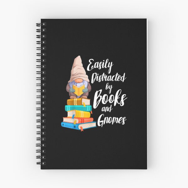 Item preview, Garden Gnome Easily Distracted By Books Gnomes Book Lover designed and sold by Jordannmw.