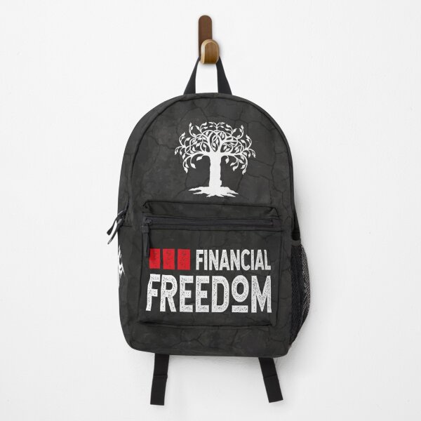 Item preview, Financial freedom for freelancers & hardwork motivation designed and sold by TheLuckyShirts.