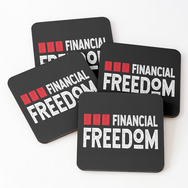 Item preview,  Financial freedom for freelancers & hardwork motivation designed and sold by TheLuckyShirts.