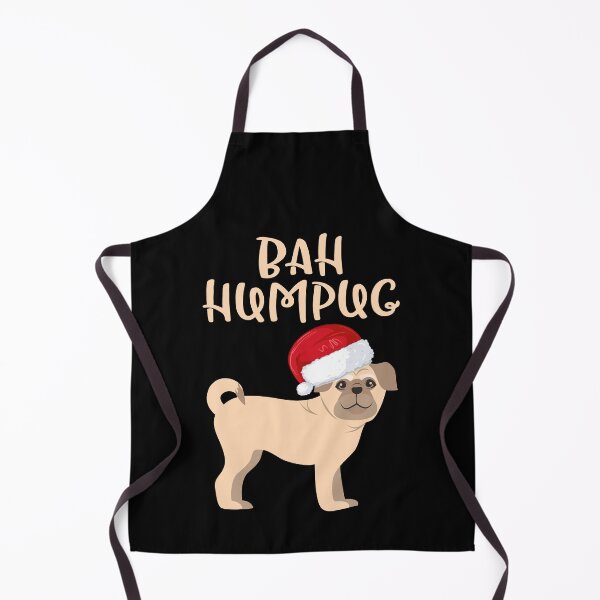 Item preview, Bah Humpug Humbug Pug Dog Christmas Funny Lyric Pun designed and sold by PunnyLyrics.