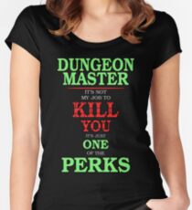 DM Perks Women's Fitted Scoop T-Shirt