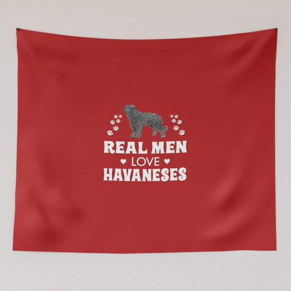 Item preview, Real Men Love Havaneses  designed and sold by AlwaysAwesome.