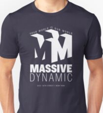 Massive Dynamic – Your World Is Our World Reverse Slim Fit T-Shirt