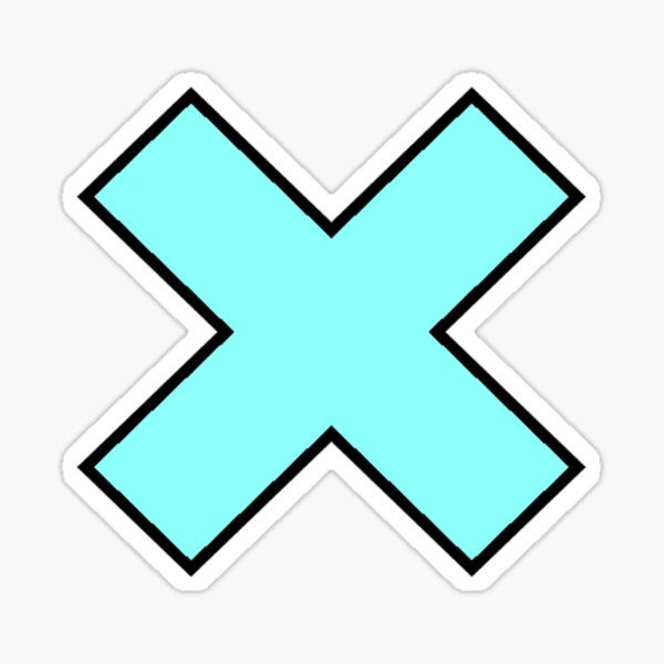 X Sticker