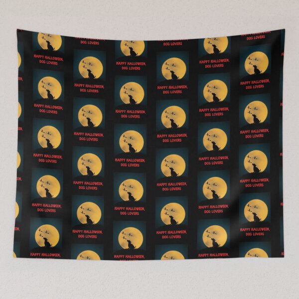 Item preview, Happy Halloween Dog Lovers designed and sold by McThingummy.