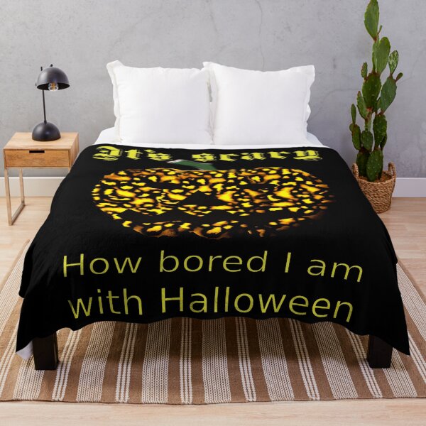 Item preview, Halloween is boring designed and sold by CottagePop.