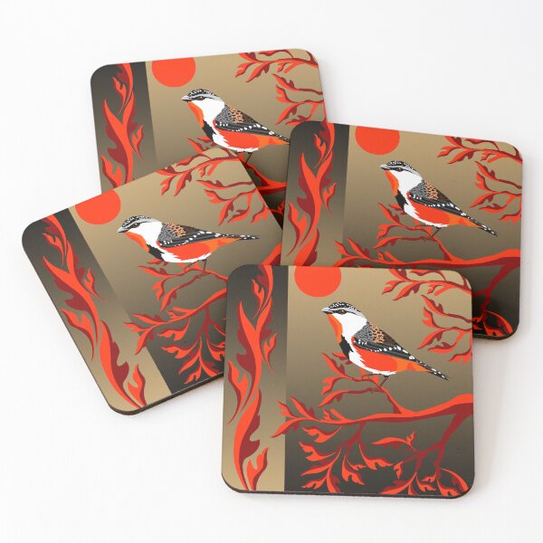 Item preview, Flame Tree Pardalote. designed and sold by Graham Colton.