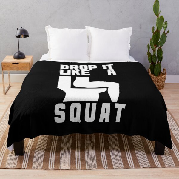 Item preview, Drop It Like A Squat Toilet Funny Lyric Pun designed and sold by PunnyLyrics.