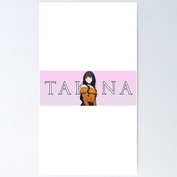 Item preview, Inoue Takina - Lycoris Recoil designed and sold by Harukuradesu0.