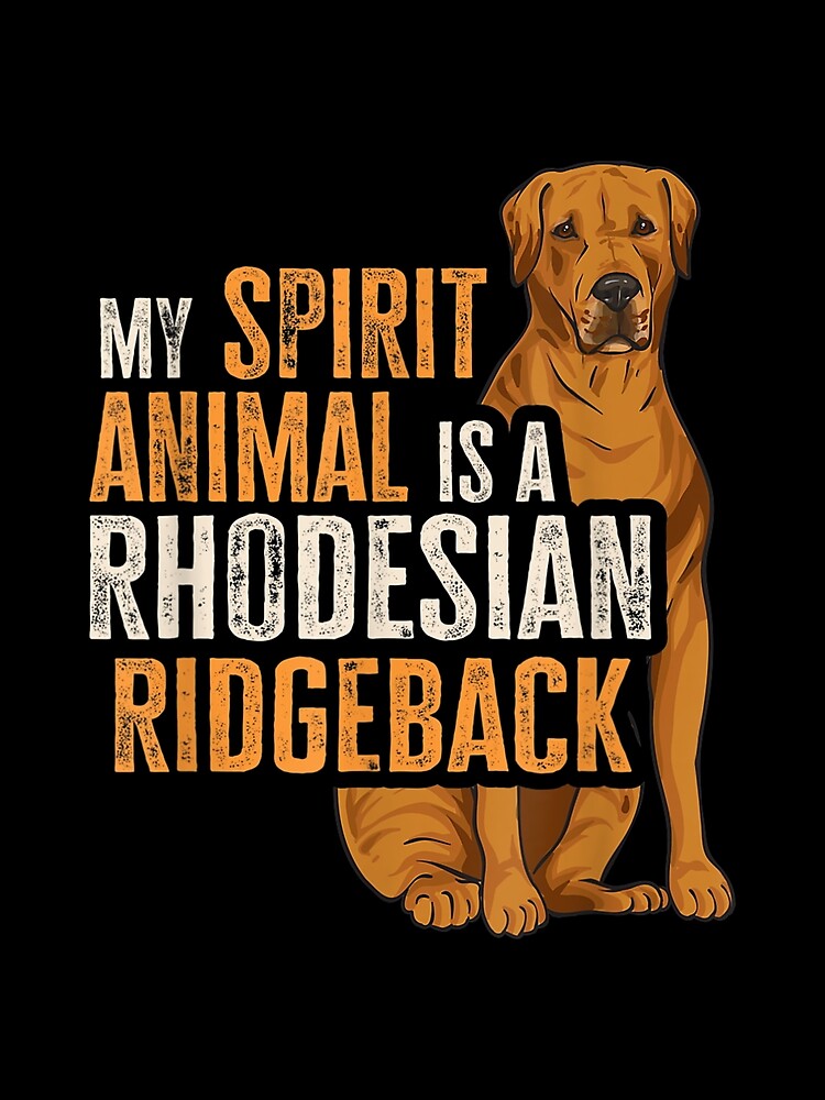 Thumbnail 3 of 3, Scarf, My Spirit Animal Is A Rhodesian Ridgeback designed and sold by Nicholaswikstro.
