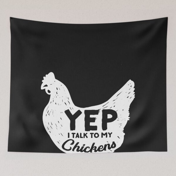 Item preview, Yep I talk to my Chickens designed and sold by herrerabird67.