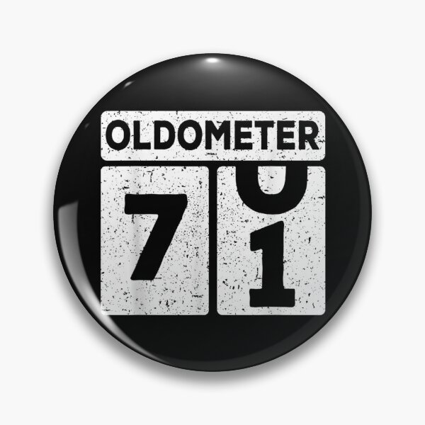 Item preview, Oldometer 70-71 | 71th Birthday Funny Gift designed and sold by Nicholaswikstro.