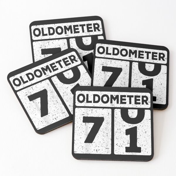 Item preview, Oldometer 70-71 | 71th Birthday Funny Gift designed and sold by Nicholaswikstro.