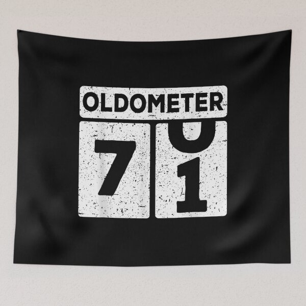 Item preview, Oldometer 70-71 | 71th Birthday Funny Gift designed and sold by Nicholaswikstro.