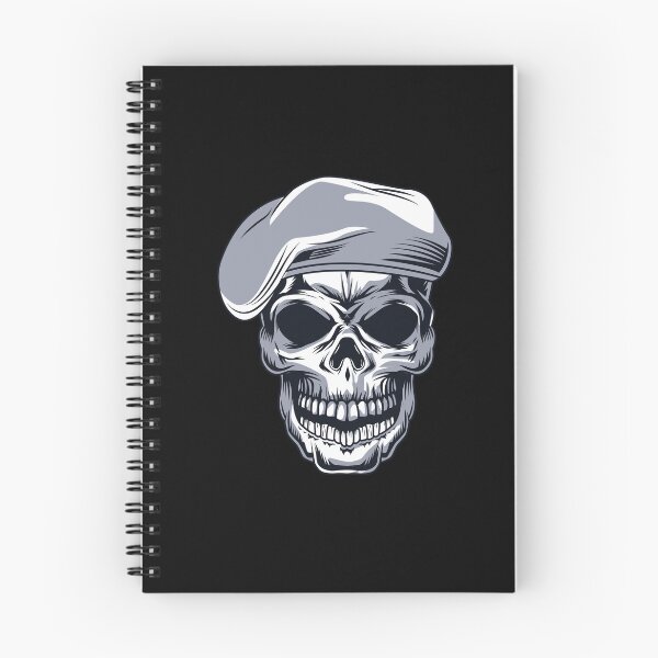 Item preview, Military Skull Head With Beret Special Forces Stickers & T shirts  designed and sold by Yassin  KM.