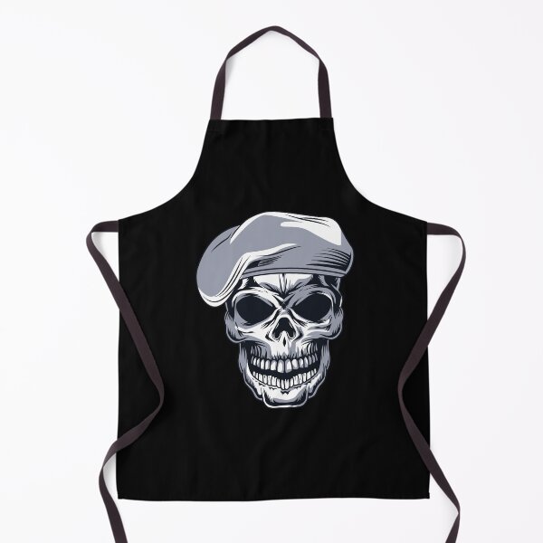 Item preview, Military Skull Head With Beret Special Forces Stickers & T shirts designed and sold by Yassin KM.