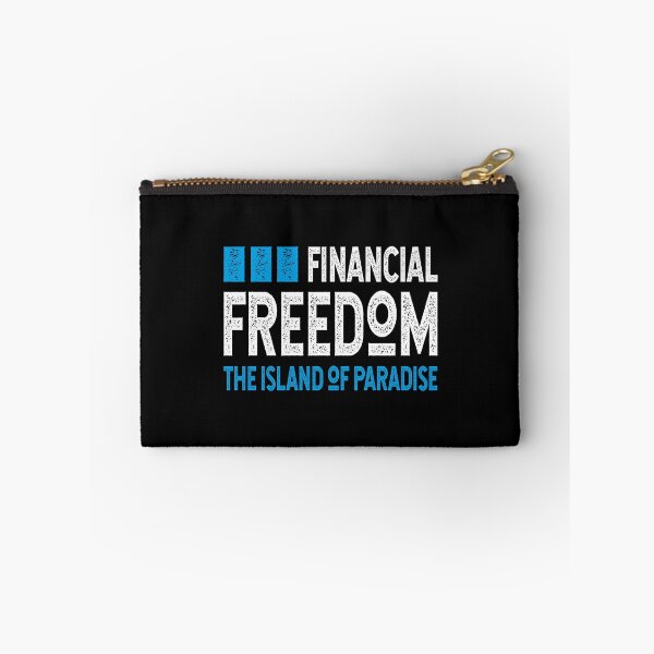 Item preview, Financial freedom the island of paradise for freelancers & hardwork motivation designed and sold by TheLuckyShirts.