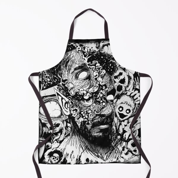 Item preview, El Professor Manga Dark Horror Art - Creepy Gothic Zombies designed and sold by The Deep Studio.