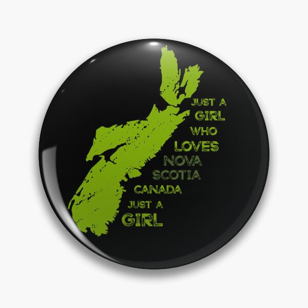 Item preview, GOWILD Just a girl who loves Nova Scotia designed and sold by GOWILDstyle.