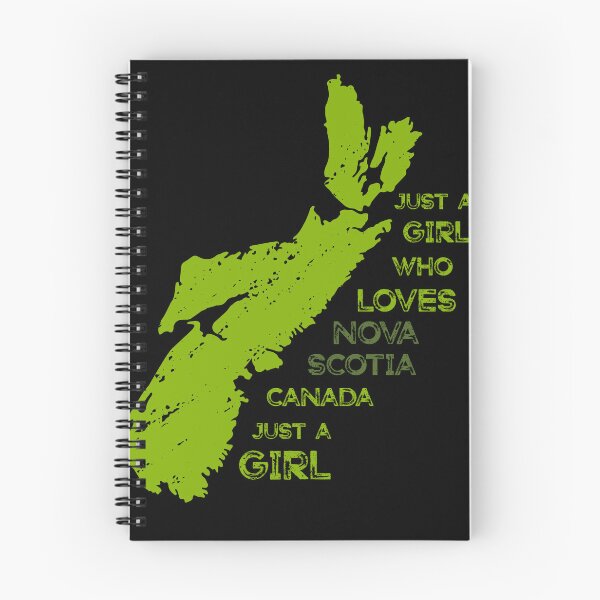 Item preview, GOWILD Just a girl who loves Nova Scotia designed and sold by GOWILDstyle.
