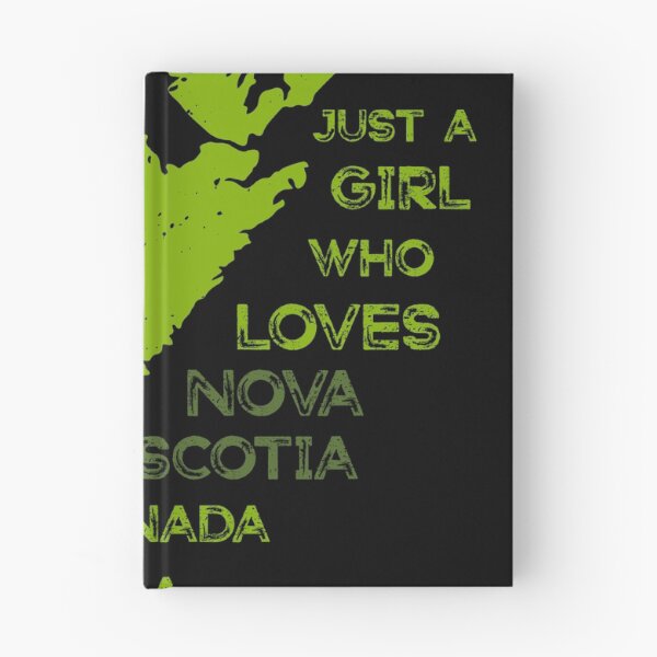 Item preview, GOWILD Just a girl who loves Nova Scotia designed and sold by GOWILDstyle.