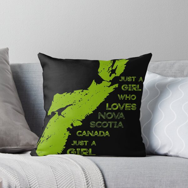 Item preview, GOWILD Just a girl who loves Nova Scotia designed and sold by GOWILDstyle.