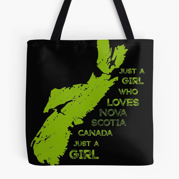 Item preview, GOWILD Just a girl who loves Nova Scotia designed and sold by GOWILDstyle.