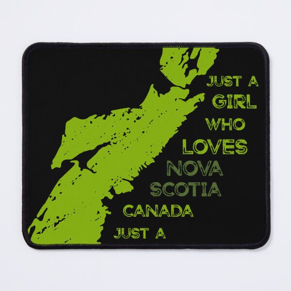 Item preview, GOWILD Just a girl who loves Nova Scotia designed and sold by GOWILDstyle.