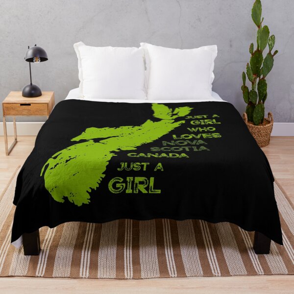Item preview, GOWILD Just a girl who loves Nova Scotia designed and sold by GOWILDstyle.