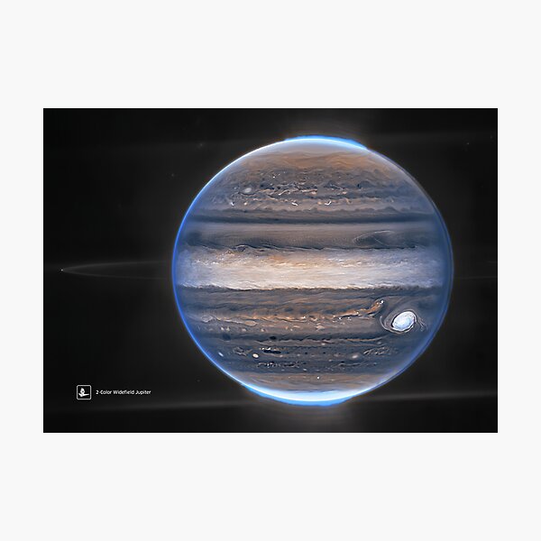 JWST Jupiter 2022 (James Webb/JWST) — space poster Photographic Print