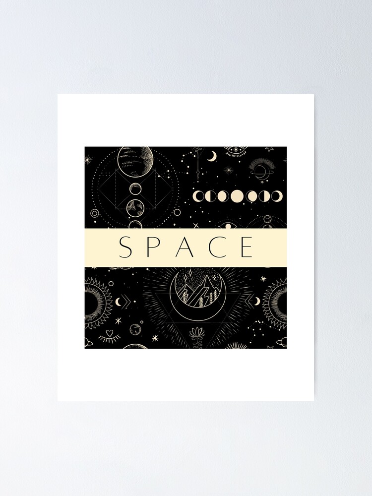 Thumbnail 1 of 3, Poster, Space designed and sold by MindedInc.