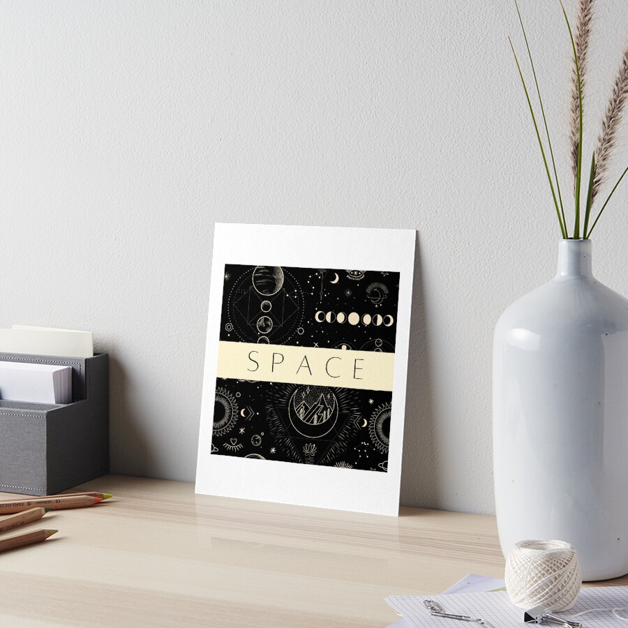 Item preview, Art Board Print designed and sold by MindedInc.