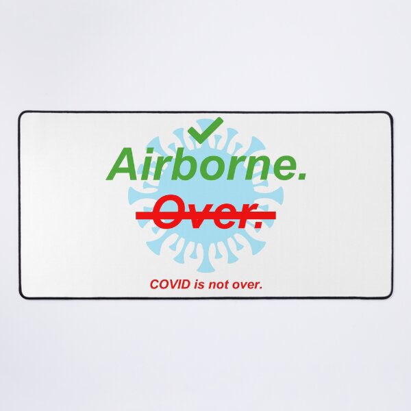 Item preview, COVID: airborne ✅ yes, over ❌. (Apparel/other) designed and sold by actagainstcovid.