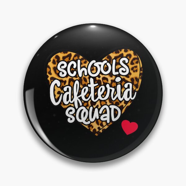 Item preview, Support Team Leopard Heart Matching Schools Cafeteria Squad designed and sold by Odertwahlgren.