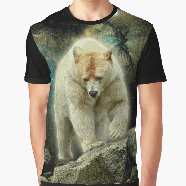 ghost bear t shirt flyers