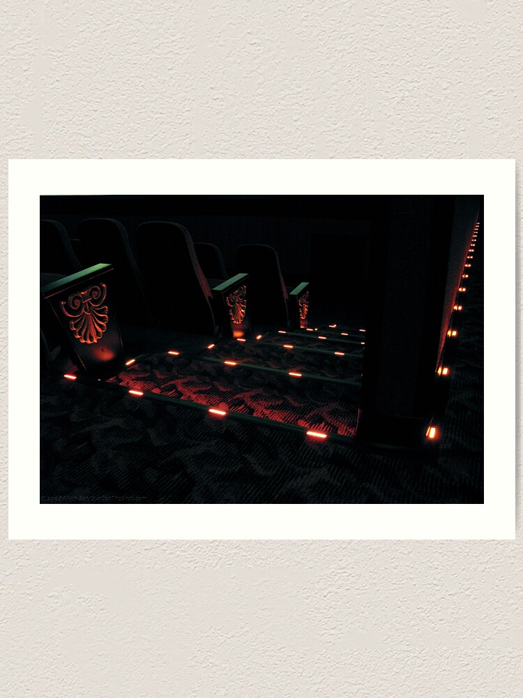 Alternate view of Cinema House Art Print