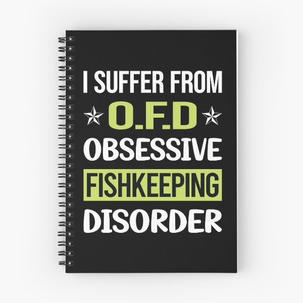 Item preview, Obsessive Love Fishkeeping Fishkeeper Fish Keeping designed and sold by GobblesBeverley.