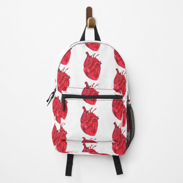 Item preview, Human anatomical heart, vector illustration drawn by hand designed and sold by Verchikowl.