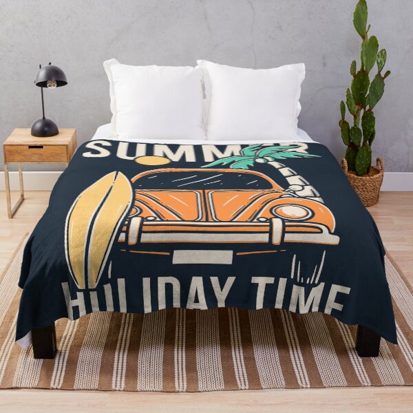Item preview, Summer Holiday Car Time Illustration designed and sold by rukurustudio.