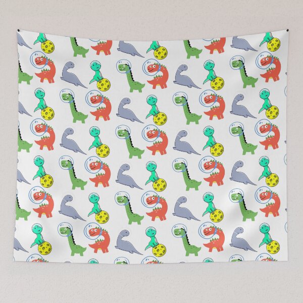 Item preview, Astronaut Dinosaur Sticker Pack  designed and sold by HarithHilali.
